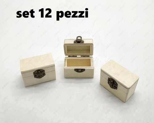 Scatoline in legno - x,