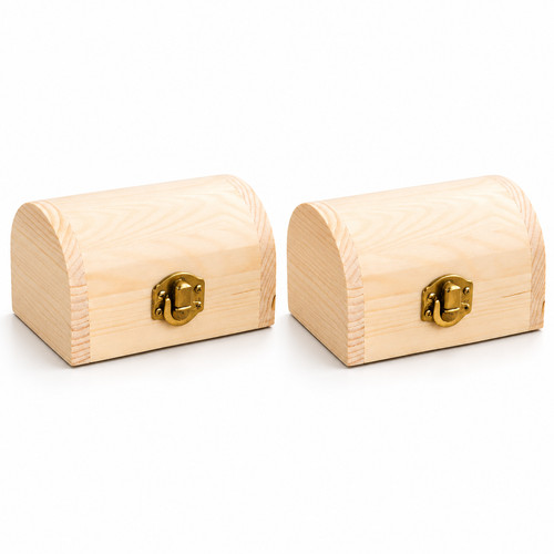 Scatole baule legno - baule,