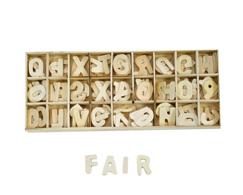 Lettere legno decoupage - legno,
