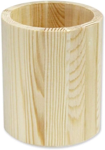 Portapenne tondo legno da - tondo,