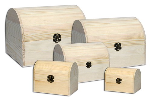 Bauli legno porta - legno, oggetti