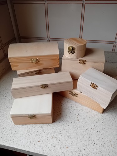 Stock scatole legno per - 8,