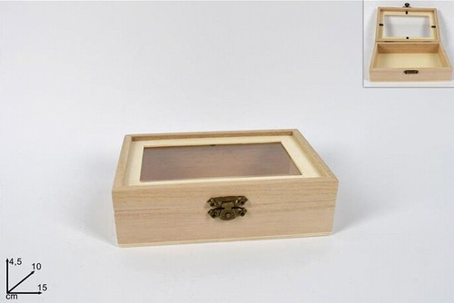Scatolina portagioie legno - in,
