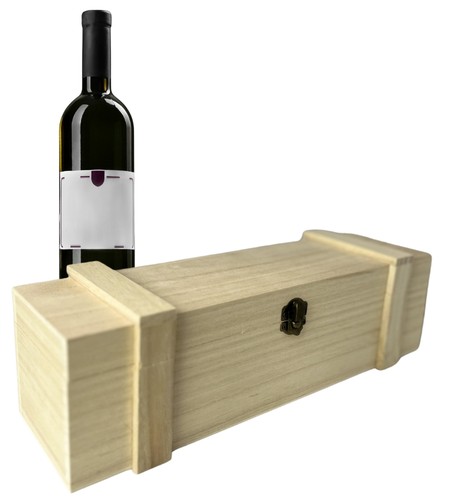 Scatola legno per vino - legno,