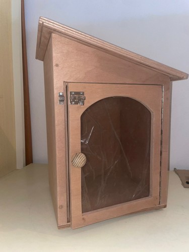 Casetta scambio libri legno - casetta,