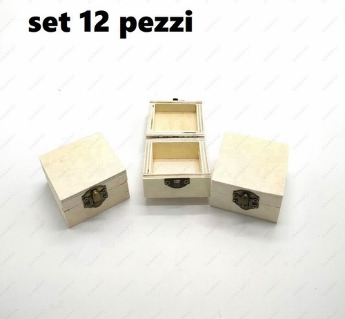 Set scatoline legno - scatoline, in